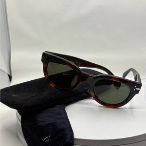 Celine Tortoise Shell Sunglasses